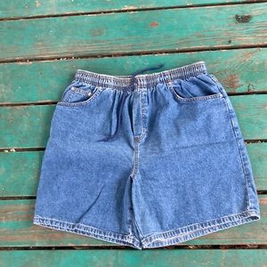 Vintage jean straw string Bobbie brooks shorts